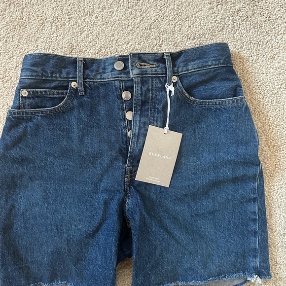 Everlane Way High Jean Short sz 25 NWT - Picture 3 of 6